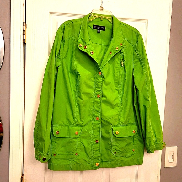 Jones New York, signature, lime green jacket, sz XL. Excellent condition. - Picture 1 of 13